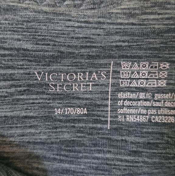 Victoria's Secret | Heather Green Leggings Size 14 - Picture 5 of 7